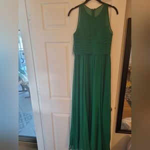 Ralph Lauren emerald Green gown